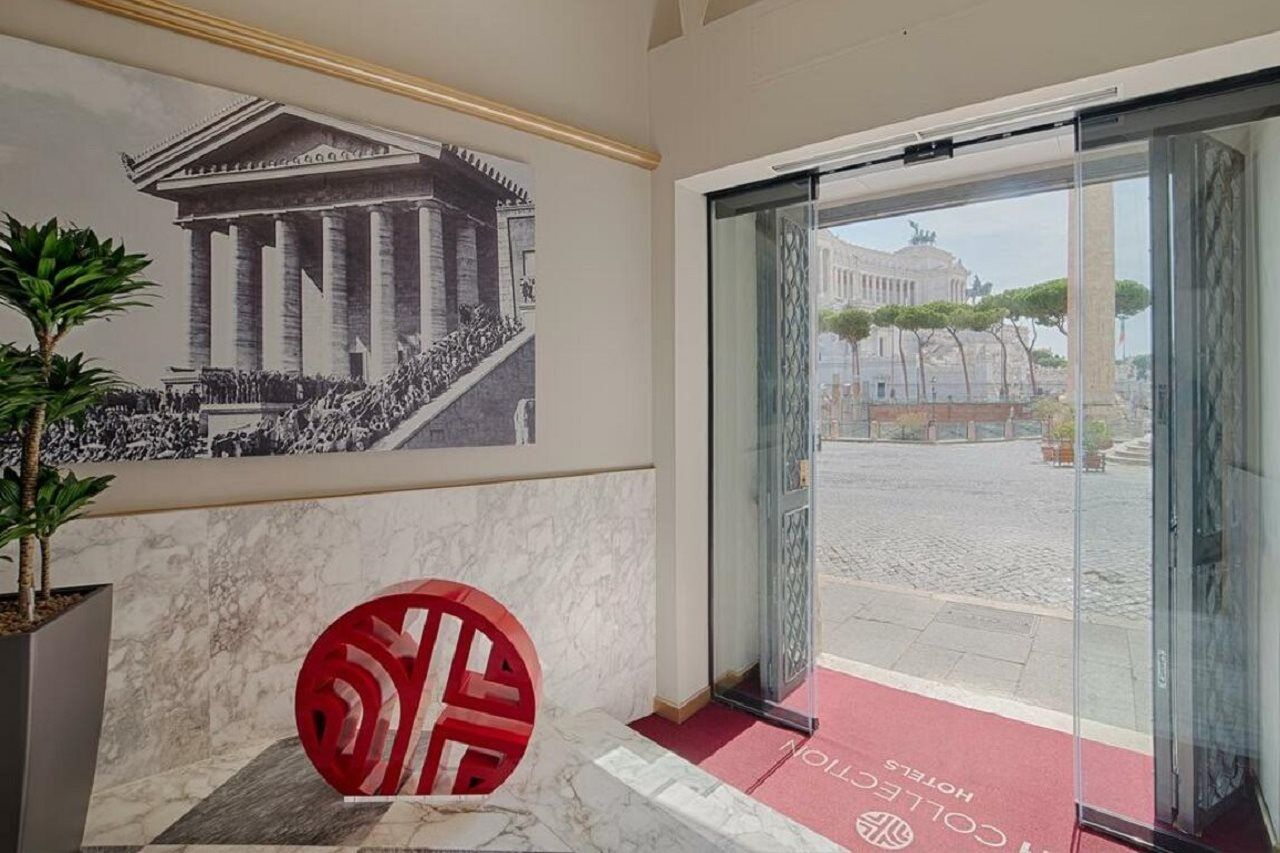 Nh Collection Roma Fori Imperiali Hotel Exterior photo Entrance to the hotel