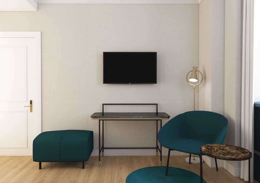 Nh Collection Roma Fori Imperiali Hotel Room photo 3D rendering of a room