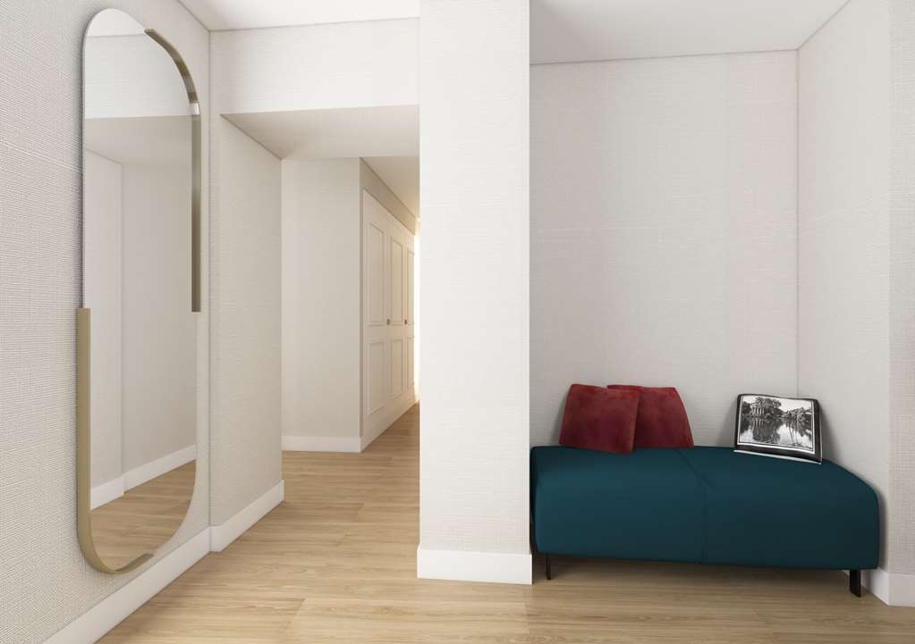 Nh Collection Roma Fori Imperiali Hotel Room photo A mirror in a hallway